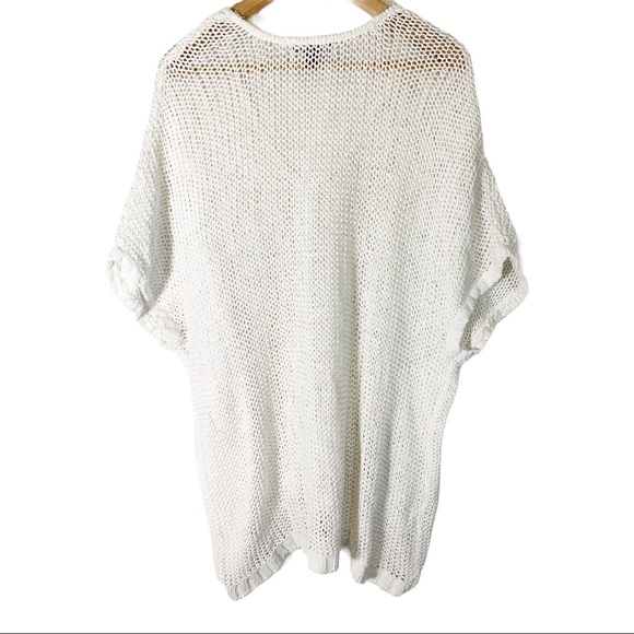 Tommy Bahama XL Open Cable Knit Sweater Tunic - Picture 4 of 4